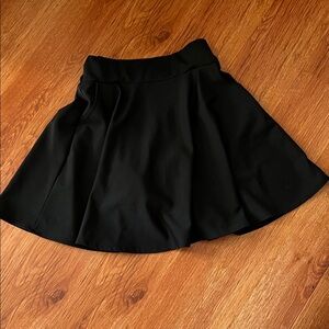 Chic Black Skater Skirt for Women